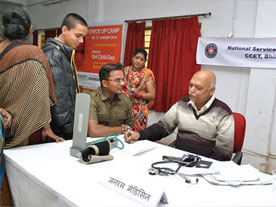 Successfully organize your free health check-up camps and health awareness programmed